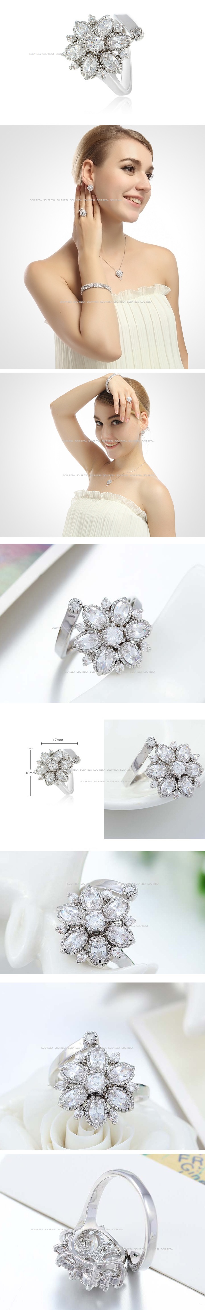 Solpresa Bridal Prosperity Flower 18K Ring